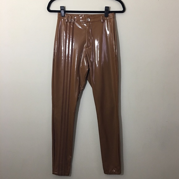 IVY PARK x Adidas Latex Pants Wild Brown Size S - Picture 6 of 15